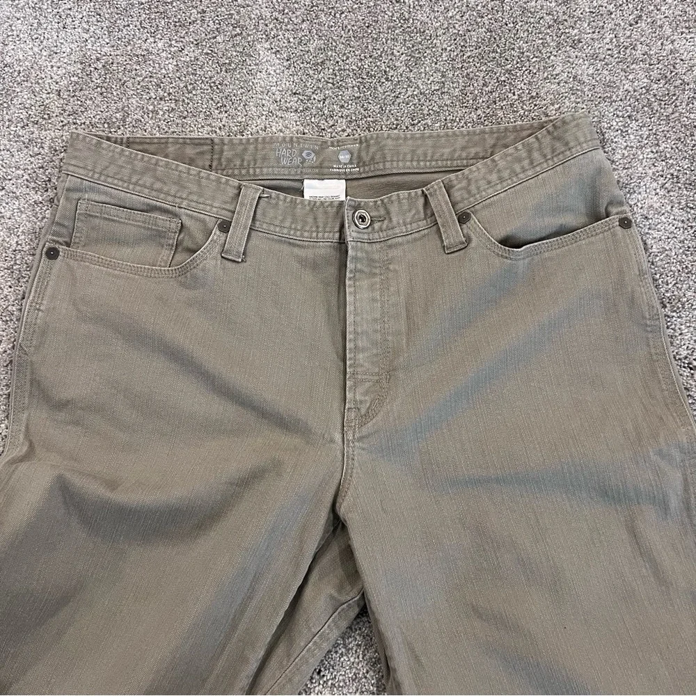 Mountain Hardwear Passenger Pants Men Size 36x30 Hiking Outdoor Beige 1467041,